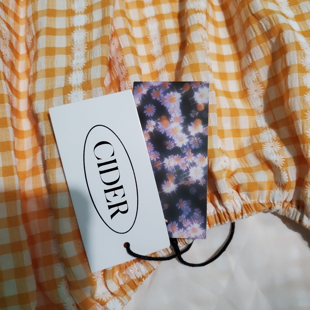 Yellow mini dress CIDER 🌻 - Picture 3 of 4